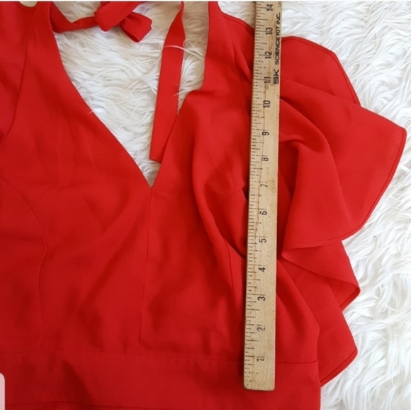 Red Jumpsuit  NWT Size Small - Picture 12 of 16